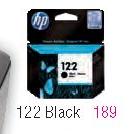 HP 122 Black Ink