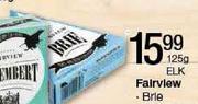 Fairview Brie-125gm Elk