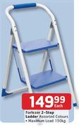 Forlezer 2-Step Ladder Assorted Colours Each