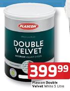 Plascon Double Velvet White-5ltr