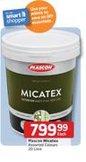 Plascon Micatex Assorted Colours-20ltr Each