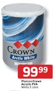 Plascon Crown Acrylic PVA-5ltr