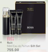 Boss Nuit Eau De Parfum Gift Set-50Ml