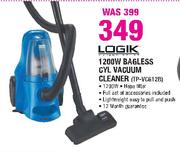 Logik Bagless Cyl Vacuum Cleaner-1200W(TP-VC612B)