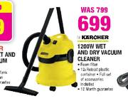 Karcher Wet and Dry Vacuum Cleaner-1200W