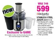 Brabantia Stainless Steel Juicer(BBEK1122)