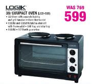 Logik Compact Oven-30Ltr(LCO-030)