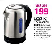 Logik Cordless Kettle-1.7Ltr(FK-1005)