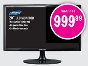 Samsung 20"LED Monitor