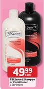 Tresemme Shampoo Or Conditioner-750/900ml Each