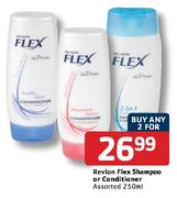 Revlon Flex Shampoo Or Conditioner Assorted-2x250ml
