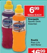Energade Sports Drink Assorted-500ml Each