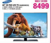 Samsung 46"3D FHD LED TV(UA46EH6030)-Each