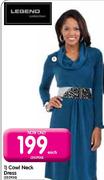 Legend Cowl Neck Dress-Each
