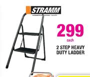 Stramm 2 Step Heavy Duty Ladder-Each