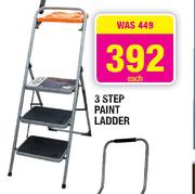 3 Step Paint Ladder-Each