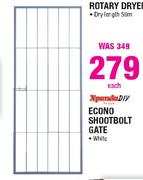 Xpanda Diy Econo Shootbolt Gate White-Each