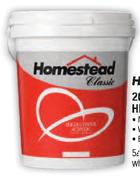 Homestead Acrylic High Cover-20L Each