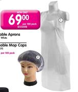 Disposable Aprons-Per 100 Pack