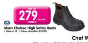 Mens Chelsea High Safety Boots-Per Pair