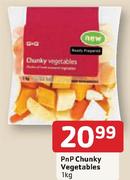 PnP Chunky Vegetables 1Kg