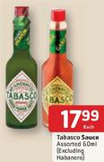 Tobasco Sauce Assorted-60ml Each(Excluding Habanero)