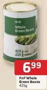 PnP Whole Green Beans 425Gm