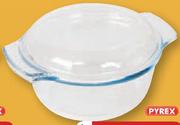 Pyrex Round Casserole With Lid-1.5Lre
