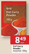 PnP Curry Powder 100Gm-Each