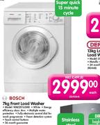 Bosch Front Load Washer(WAE20165ME)-7kg