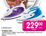 Kenwood Steam Iron(ST-6216)-2400W Each