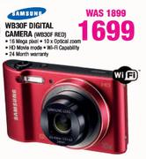 Samsung WB30F Digital Camera-WB30F Red