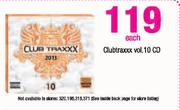 Clubtraxxx Vol.10 CD Each