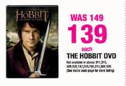 The Hobbit DVD Each