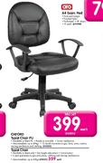 Oxford Typist Chair PU-Each