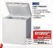 KIC Chest Freezer(KCG210)