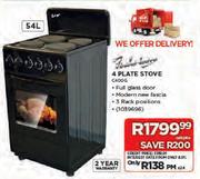 54Ltr 4 Plate Stove(C400G)