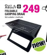 Out & About Foldable Camping Braai