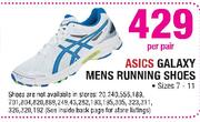 Asics Galaxy Mens Running Shoes(Sizes 7-11)-Per Pair