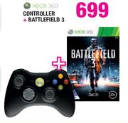 XBOX 360 Controller + Battlefield 3