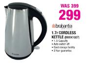 Brabantia 1.7ltr Cordless Kettle(BBEK1007)