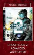PS3 Ghost Recon 2:Advanced Warfighter-Each