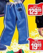 Boys Track Pants 2-7 Years