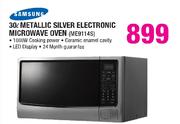 Samsung Metallic Silver Electronic Microwave Oven-30Ltr(ME9114S)