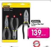Stanley 3 Piece Plier Set