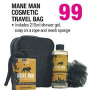 Mane Man Cosmetic Travel Bag