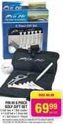 Pin Hi 6 Piece Golf Gift Set-Per Set