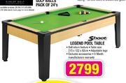 Shoot Legand Pool Table