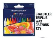 Staedtler Triplus Wax Crayons-12's