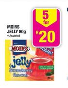 Moirs Jelly Assorted-5x80g
